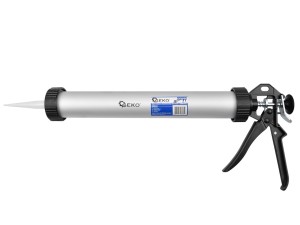 Wyciskacz pistoletowy aluminiowy do mas i silikonu 600ml Geko