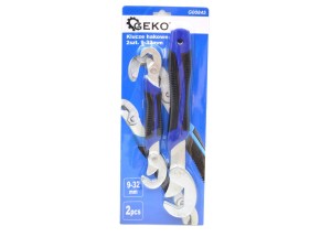 Klucze hakowe do trudno dostępnych miejsc 2szt. 9-32mm Geko