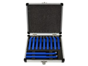 Komplet noży tokarskich 11szt 8x8mm twardych wytrzymałych Geko