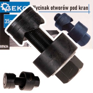 Wycinak otworów pod kran 35mm dla hydraulika Geko