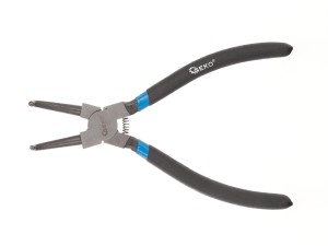 Szczypce Seeger'a wewnętrzne wygięte 200mm/8" Geko
