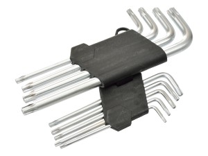 Kpl. kluczy torx T10-T50/190mm stalowe Geko