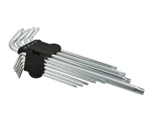 Kpl.kluczy torx T15-55/260mm GEKO stalowe Geko