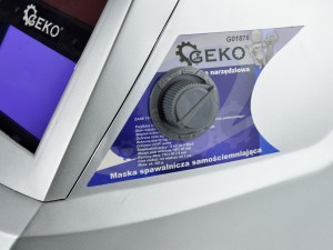 Maska przyłbica spawalnicza samościemniająca PROFI GRE Geko