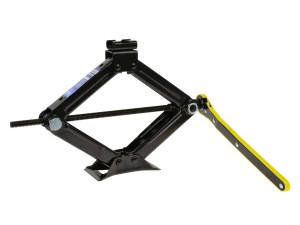 Podnośnik trapezowy samochodowy 1,5T + specjalny klucz Geko