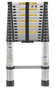 Drabina teleskopowa aluminiowa lekka rozkładana 4,4m 150kg Geko