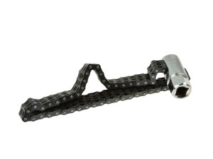 Klucz łańcuchowy do odkręcania filtra oleju 1/2" 24mm GEKO MOTO