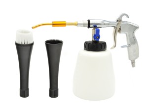 Pistolet pneumatyczny do prania tapicerki z metalową dyszą GEKO MOTO