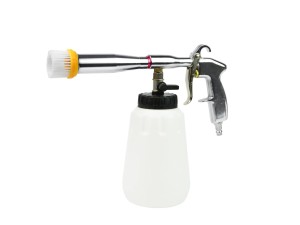 Pistolet pneumatyczny do prania tapicerki z metalową dyszą Tsunami GEKO MOTO