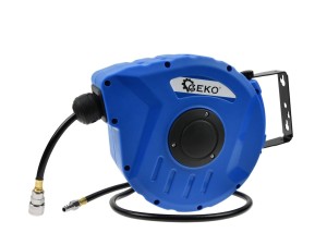 Wąż pneumatyczny spiralny na zwijaku 10m  8x12mm GEKO MOTO