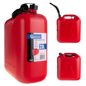 Kanister plastyk 20L + lejek GEKO MOTO