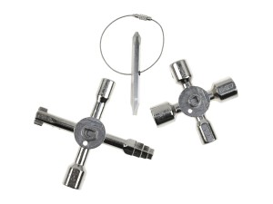 Uniwersalny klucz do szafek technicznych 10w1 Geko