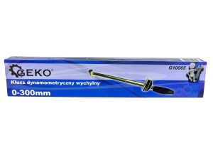 Klucz dynamometryczny wychylny 0-300N Geko