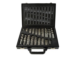 Zestaw 170szt.wierteł HSS do metal Geko
