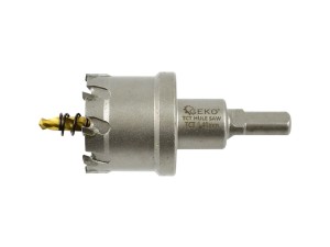 Otwornica widiowa - koronka do metalu 40mm z wiertłem tytanowym Geko
