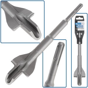Dłuto kanałowe skrzydełkowe SDS Plus do betonu 22/250mm Geko