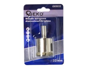 Wiertło koronowe diamentowe do gresu płytek ceramicznych 32mm Geko