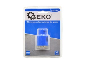 Otwornica diamentowa do gresu płytek ceramicznych 38mm M14 Geko