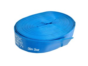 Wąż PCV 2" - 30m (niebieski-smell) 2 BARY Geko