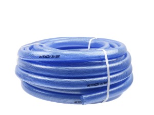 Wąż techniczny 25x4mm zbr.trans. nieb. 1m/25 Geko