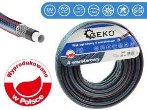 Wąż ogrodowy 4 Warstwowy 3/4" 30m GEKO NEW Geko