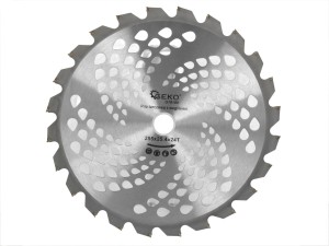 Tarcza z widią do podkaszarki spalinowej 255x25,4mmx24T Geko