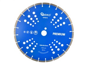 Tarcza diam.350x10x25,4mm segment. GEKO  by lase Geko