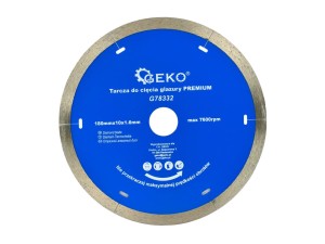 Tarcza do cięcia glazury 180mmx10x1.6mm  Geko