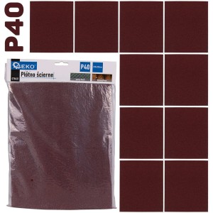 Płótno ścierne – arkusz 230x280mm P40 Geko