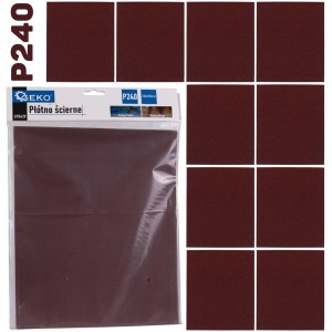 Płótno ścierne – arkusz 230x280mm P240 Geko