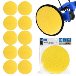 Papier ścierny na dysk – krążek z otworami 225mm P60 /żyrafa/ Geko