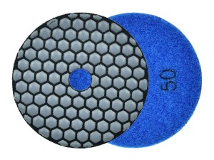 Tarcza polerska do szlifowania gresu na sucho 100mm GR50 Geko