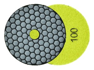 Tarcza polerska do szlifowania gresu na sucho 100mm GR100 Geko