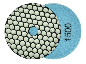 Tarcza polerska do szlifowania gresu na sucho 100mm GR1500 Geko