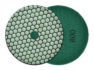 Tarcza polerska do szlifowania gresu na sucho 125mm GR800 Geko