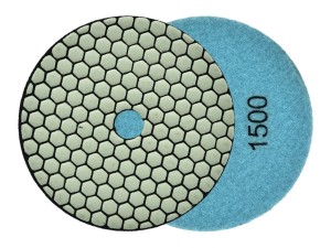 Tarcza polerska do szlifowania gresu na sucho 125mm GR1500 Geko