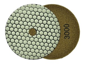 Tarcza polerska do szlifowania gresu na sucho 125mm GR3000 Geko