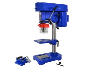 Wiertarka stołowa kolumnowa 16mm z imadłem Geko