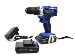 Wiertarko-wkrętarka 21V 2x akumulator 2ah Geko