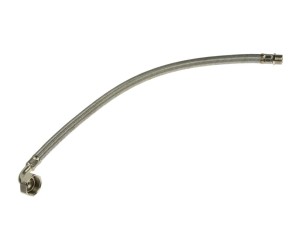 Wąż antywibracyjny 60cm z kolanem hydroforu Geko
