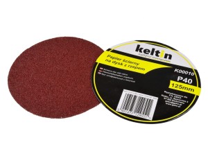 Papier ścierny na dysk z rzepem 125mm P4 Geko