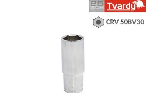 Nasadka sześciokątna długa 1/2" 17 mm TVARD TVARDY PROFI