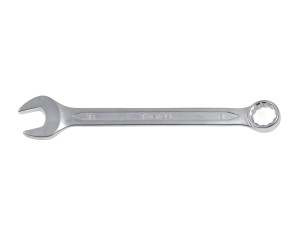 Klucz płasko-oczkowy satynowany 17mm CRV - CS DIN3113 TVARDY PROFI