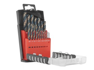 Zestaw wierteł do metalu HSS 1.0-10.0mm 19el. TVARDY PROFI