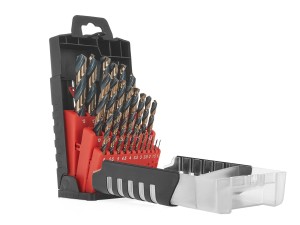 Zestaw wierteł do metalu HSS 1.0-13.0mm 25el. TVARDY PROFI