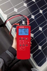 Miernik instalacji fotowoltaicznej wyświetlacz graficzny BENNING PV 1-1 +