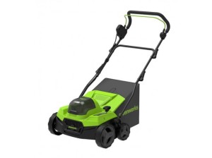 Aerator / Wertykulator akumulatorowy 40V do napowietrzania gleby Greenworks GD40SC38II bez akumulatora