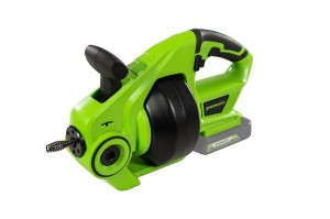 Urządzenie do przepychania rur akumulatorowe 24V Greenworks G24DA bez akumulatora