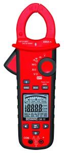 Miernik prądu z wyświetlaczem LCD BENNING CM 12 cęgowy z akcesoriami