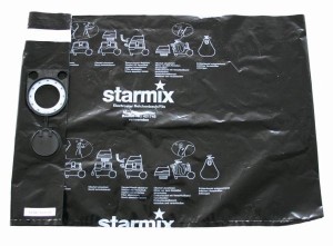 Worki do odkurzacza PE Azbest 25/35 polietylen, kpl 5 szt STARMIX